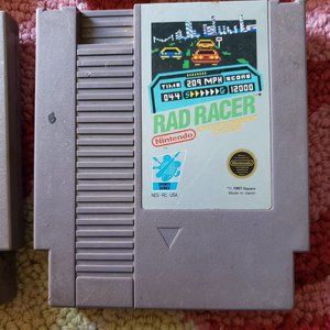 NES Nintendo Rad Racer